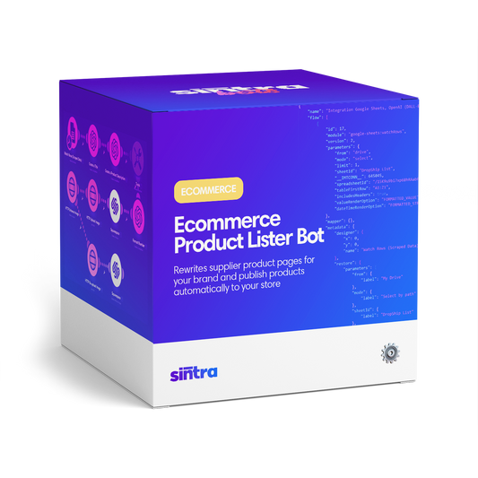 Ecommerce Product Lister Bot ⚙️