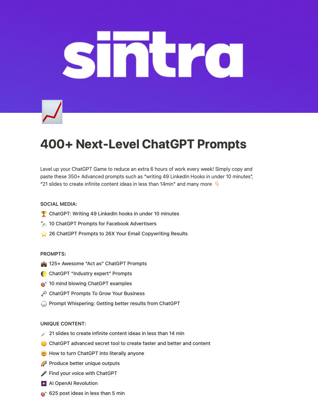 400+ Next-Level ChatGPT Prompts (Sale)